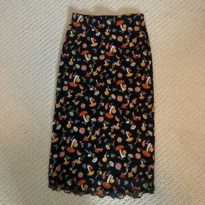 Mushroom & Flower Skirt 🍄